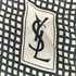 イヴサンローラン Yves Saint Laurent シルク 幾何学模様 スカーフ レディース