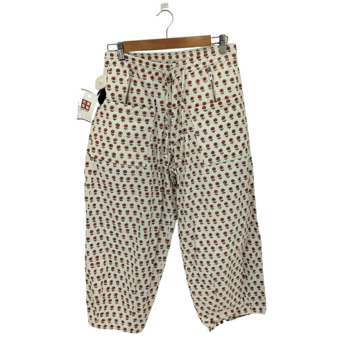 GENTLEFULLNESS インド製 FOUND TROUSERS ファウンドトラウザース 花柄イージーパンツ メンズ M