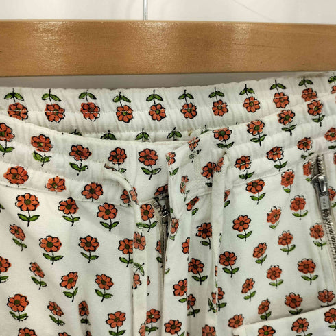 GENTLEFULLNESS インド製 FOUND TROUSERS ファウンドトラウザース 花柄イージーパンツ メンズ M