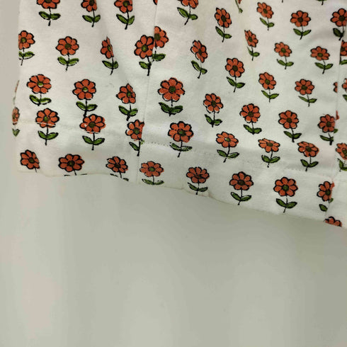 GENTLEFULLNESS インド製 FOUND TROUSERS ファウンドトラウザース 花柄イージーパンツ メンズ M