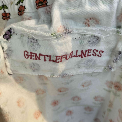 GENTLEFULLNESS インド製 FOUND TROUSERS ファウンドトラウザース 花柄イージーパンツ メンズ M