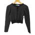 ザラ ZARA ドット柄パフスリーブカーディガン レディース import:S
