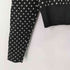 ザラ ZARA ドット柄パフスリーブカーディガン レディース import:S