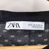 ザラ ZARA ドット柄パフスリーブカーディガン レディース import:S