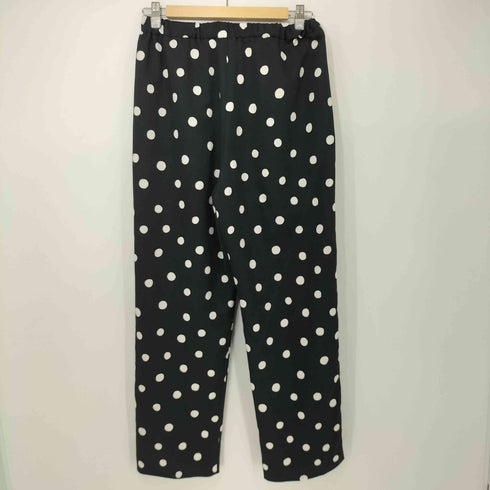 ロクビューティーアンドユースユナイテッドアローズ 6 BEAUTY & YOUTH UNITED ARROWS 21SS DOT PRINT PANTS レディース JPN:38