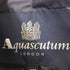 アクアスキュータム AQUASCUTUM 英国製 比翼ステンカラーコート メンズ 38