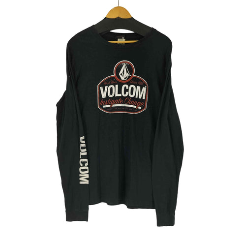 ヴォルコム VOLCOM フロントプリント L/S Tシャツ メンズ M