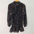 ザラ ZARA 花柄 シャーリングミニワンピース レディース import:S