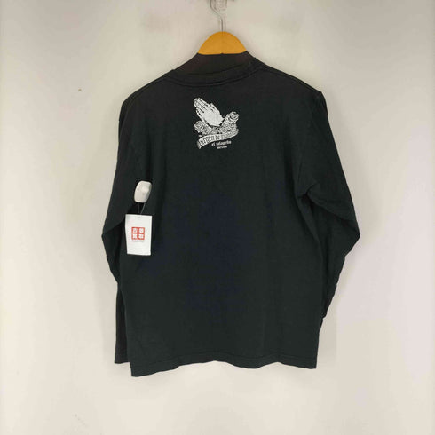 両面プリント L/S Tシャツ メンズ M