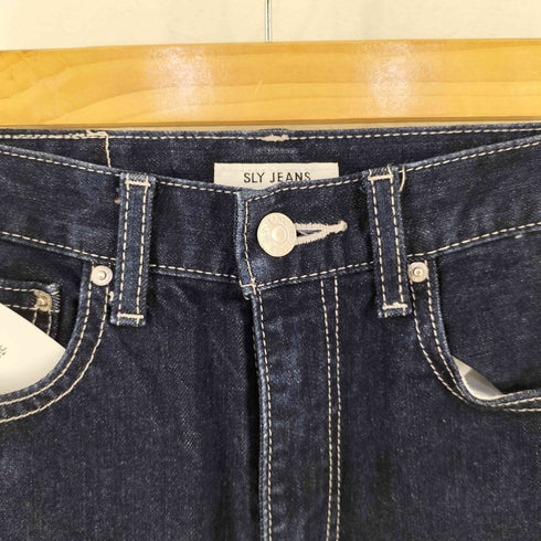 スライ SLY THOMAS LOOSE STRAIGHT デニムパンツ レディース JPN:0