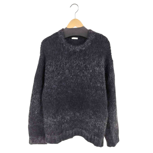 リドム LIDnM ROVING WOOL KASURI KNIT メンズ JPN:L