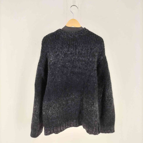 リドム LIDnM ROVING WOOL KASURI KNIT メンズ JPN:L