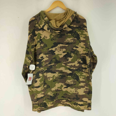 ヴォルコム VOLCOM カモ柄 ジップアップパーカー メンズ L