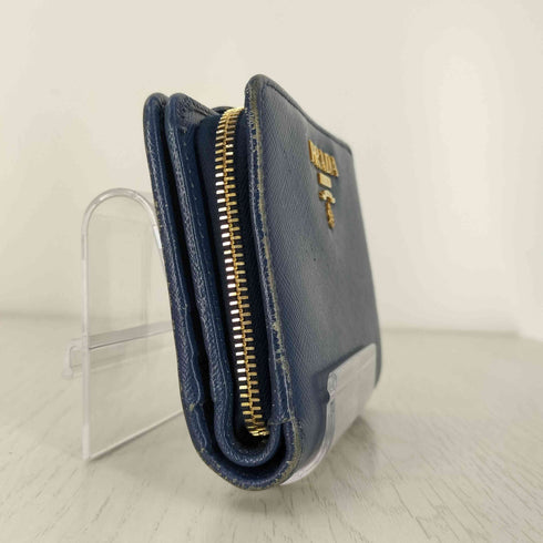 プラダ PRADA サフィアーノレザー 二つ折り財布 portafoglio lampo レディース