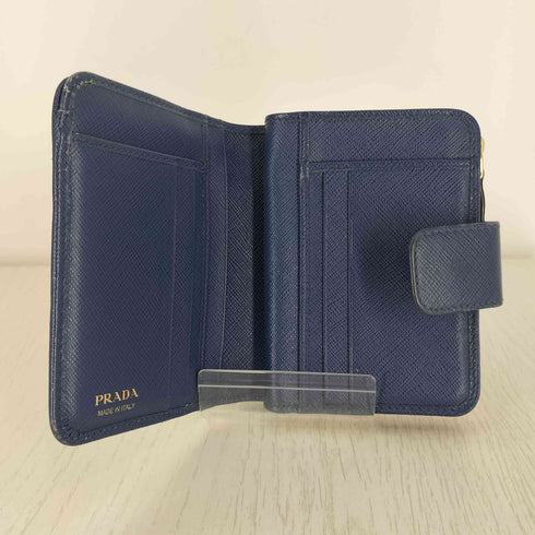 プラダ PRADA サフィアーノレザー 二つ折り財布 portafoglio lampo レディース