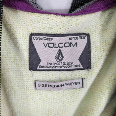 ヴォルコム VOLCOM マルチカラー ジップアップパーカー メンズ M