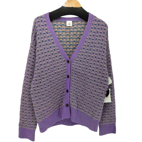 ロクビューティーアンドユースユナイテッドアローズ 6 BEAUTY & YOUTH UNITED ARROWS 21AW JACQUARD V NECK KNIT CARDIGAN レディース