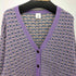 ロクビューティーアンドユースユナイテッドアローズ 6 BEAUTY & YOUTH UNITED ARROWS 21AW JACQUARD V NECK KNIT CARDIGAN レディース