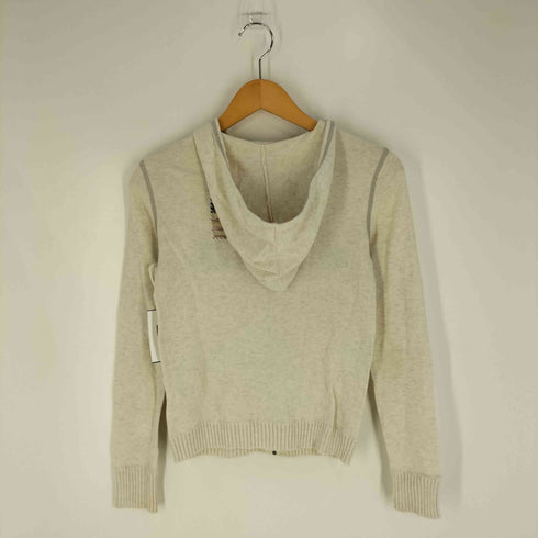 ポロジーンズ RL POLO JEANS CO. 星条旗 ロゴ ニットジップアップパーカー レディース import:S