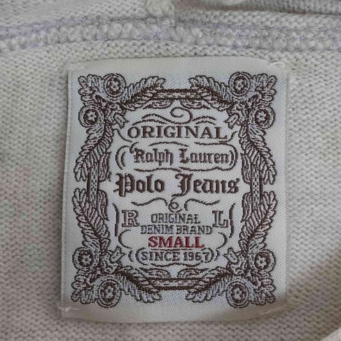 ポロジーンズ RL POLO JEANS CO. 星条旗 ロゴ ニットジップアップパーカー レディース import:S