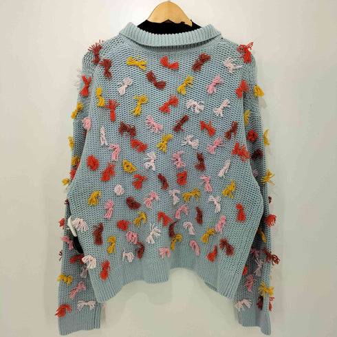 ロクビューティーアンドユースユナイテッドアローズ 6 BEAUTY & YOUTH UNITED ARROWS 23AW リボン ニットカーディガン レディース