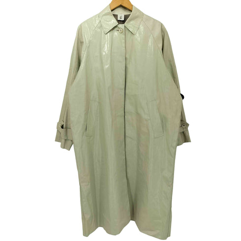 ロクビューティーアンドユースユナイテッドアローズ 6 BEAUTY & YOUTH UNITED ARROWS 22SS ENAMEL MOTIF COAT レディース JPN:36