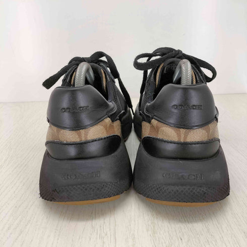 コーチ COACH TECH RUNNER シグネチャーレザースニーカー メンズ 8.5D