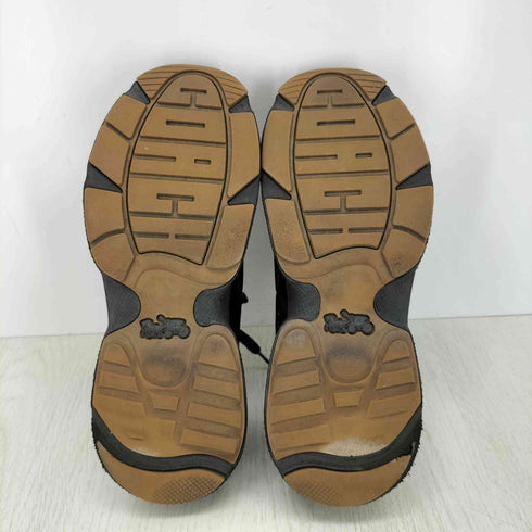 コーチ COACH TECH RUNNER シグネチャーレザースニーカー メンズ 8.5D