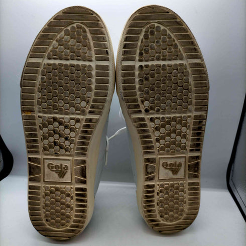 Gola シボ革 レザー スウェード 切替 ローカット スニーカー メンズ UK:7