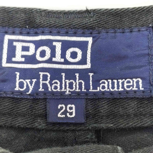 ポロラルフローレン POLO RALPH LAUREN POLO CHINO ポロチノ ブラック チノトラウザー メンズ US:28-29