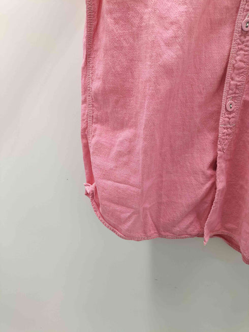 ブルーナボイン BRU NA BOINNE インディゴ染め クルミボタン L/S シャンブレー シャツ メンズ JPN:0