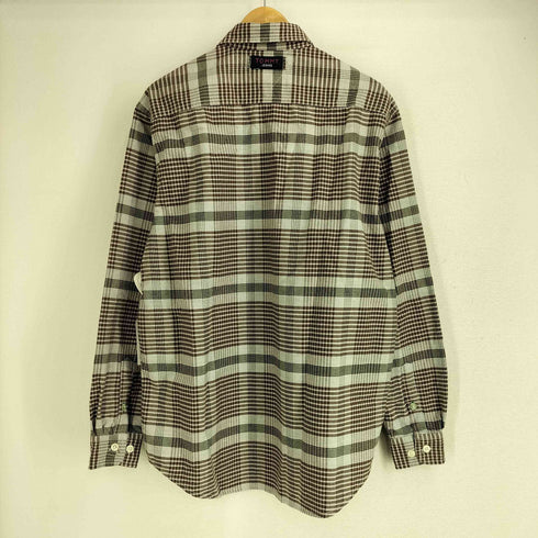トミージーンズ tommy jeans フラッグ刺繍 チェック L/S シャツ メンズ import:S