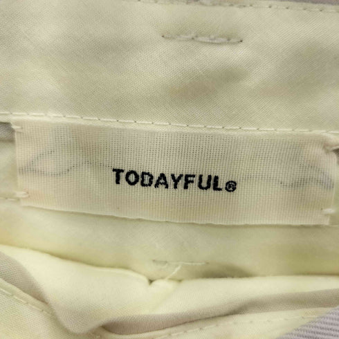 トゥデイフル TODAYFUL 2タック センタープレス スラックスパンツ レディース 36