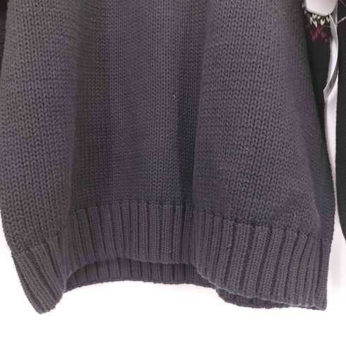 トミーヒルフィガー TOMMY HILFIGER 90-00S コットンノルディックニット メンズ import:L