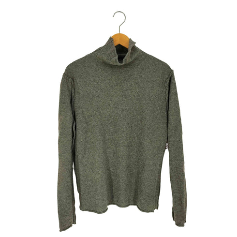 コムデギャルソンオムプラスエバーグリーン COMME des GARCONS HOMME PLUS EVER GREEN AD2005 05AW シーム期復刻 ウール インサイドアウト タートルネックニット メンズ JPN:M