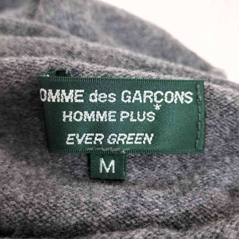 コムデギャルソンオムプラスエバーグリーン COMME des GARCONS HOMME PLUS EVER GREEN AD2005 05AW シーム期復刻 ウール インサイドアウト タートルネックニット メンズ JPN:M