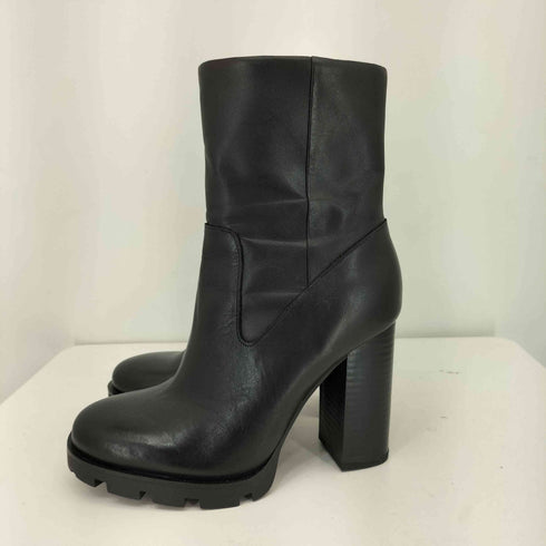 ザラ ZARA サイドジップ ハイヒールブーツ レディース 23.5cm
