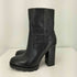 ザラ ZARA サイドジップ ハイヒールブーツ レディース 23.5cm