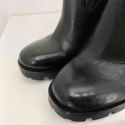 ザラ ZARA サイドジップ ハイヒールブーツ レディース 23.5cm