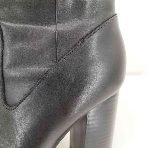 ザラ ZARA サイドジップ ハイヒールブーツ レディース 23.5cm