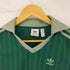 アディダスオリジナルス adidas Originals FOOTBALL JACQUARD V-NECK CROP POLO カレッジグリーン レディース JPN:XS