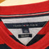 トミーヒルフィガー TOMMY HILFIGER ボーダー柄 Vネック コットンニット メンズ JPN:L