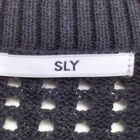 スライ SLY CROPPED SPRING カーディガン レディース FREE