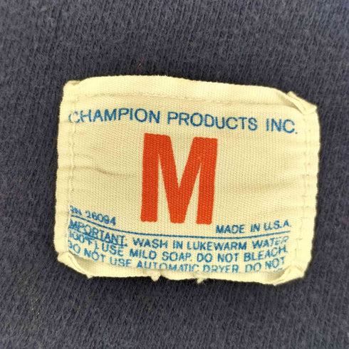 チャンピオン Champion USA製 カレッジ ナンバリング 76 両面プリント 7分袖 フットボールT メンズ JPN:M