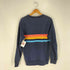 ディーゼル DIESEL ボーダー ナンバープリント クルーネック スウェット メンズ import:M