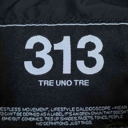 313 TRE UNO TRE リアルファー ボンボン ダウンコート レディース JPN:44