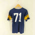 チャンピオン Champion カレッジ ナンバリング71 両面プリント クルーネック Tシャツ メンズ LARGE