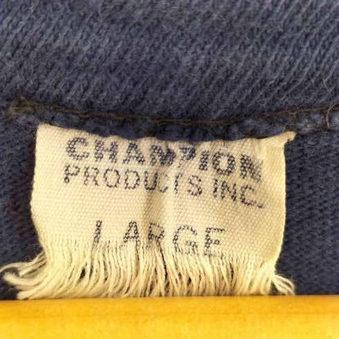チャンピオン Champion カレッジ ナンバリング71 両面プリント クルーネック Tシャツ メンズ LARGE