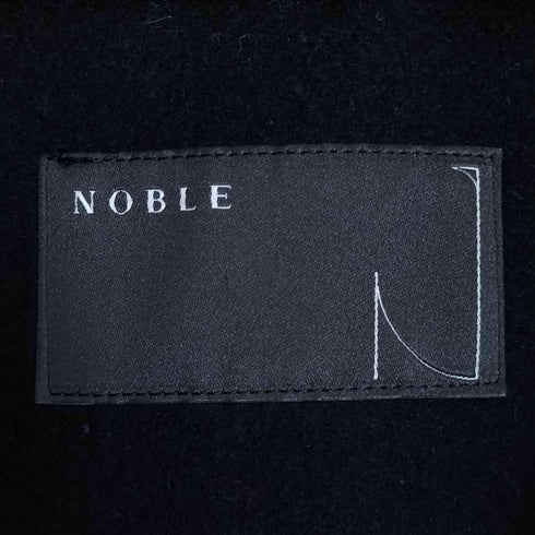 ノーブル Noble 23AW スタンドカラーオーバーコート レディース