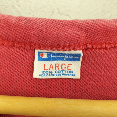 チャンピオン Champion USA製 バータグ カレッジ ナンバリング40 クルーネック Tシャツ メンズ LARGE